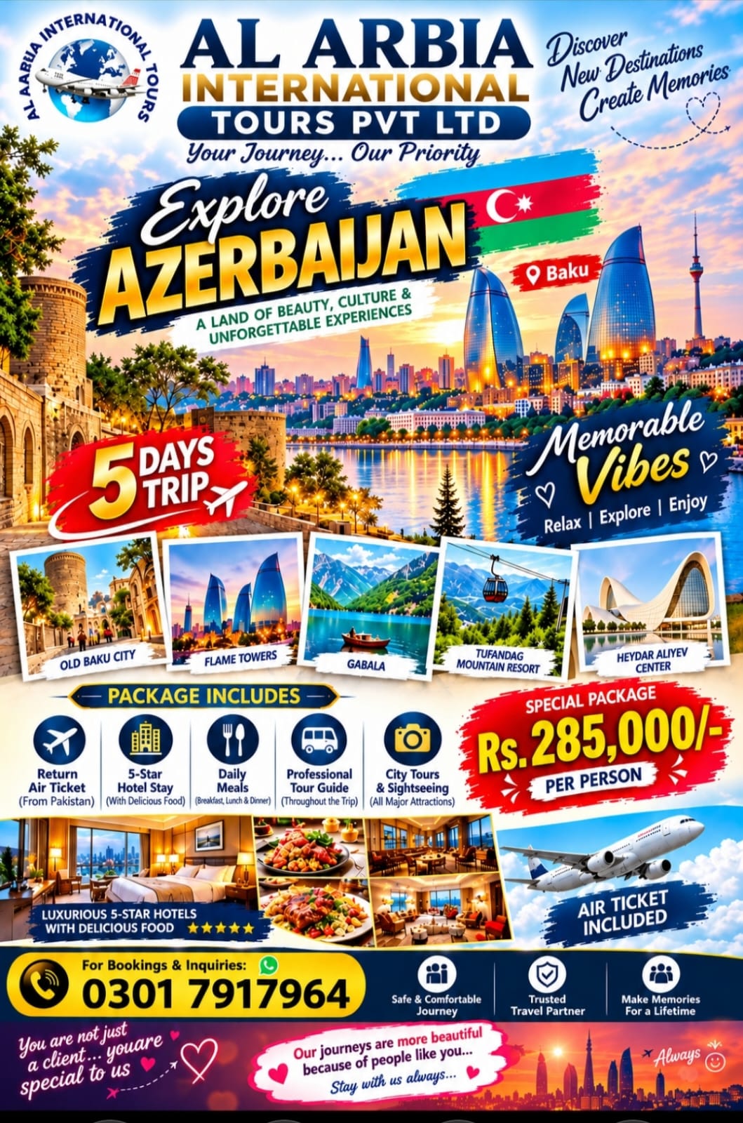 Baku Executive Tour travel package